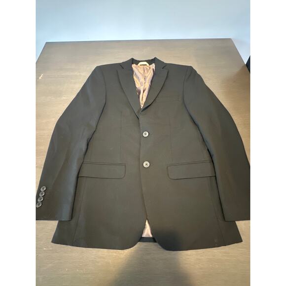 Haggar 1926 Originals Mens Size 36R Black Blazer Suit Jacket Sport Coat - Picture 1 of 7
